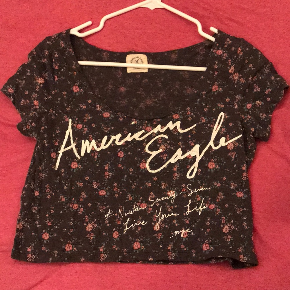 Floral crop top